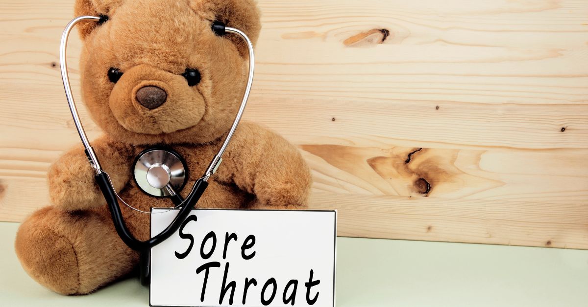 sore throat teddy