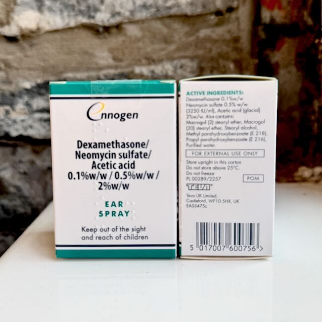 generic ear spray otomize