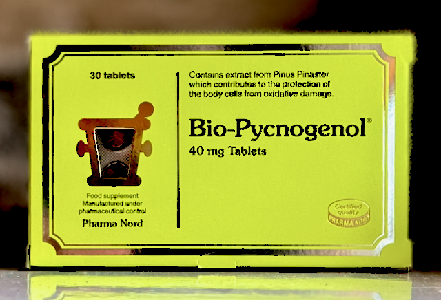 Pharma Nord Pycnogenol supplement for hair loss and skin health UK
